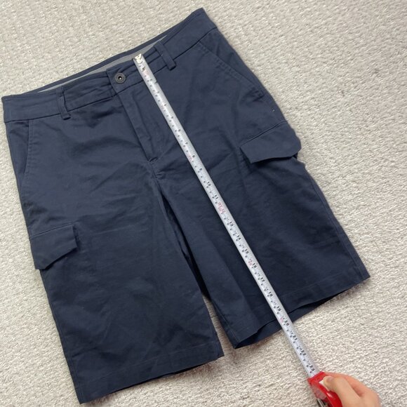 Sierra Designs Shorts Mens 30 Gray Hiking Outdoor Stretch Cargo Short Navy Blue - Picture 9 of 11